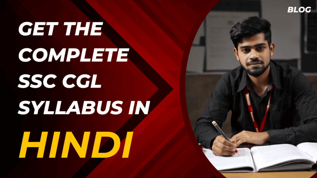 SSC CGL syllabus in Hindi