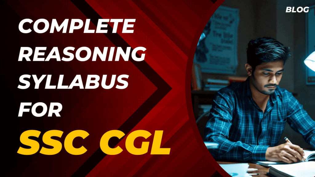 reasoning syllabus for SSC CGL